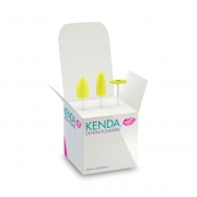 Набор полиров для финишной полировки протезов KENDA Yellow Line - 3 шт. IMG