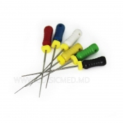 Ручные К-файлы SOCO SCF-SS K, #15-40, 25 мм IMG